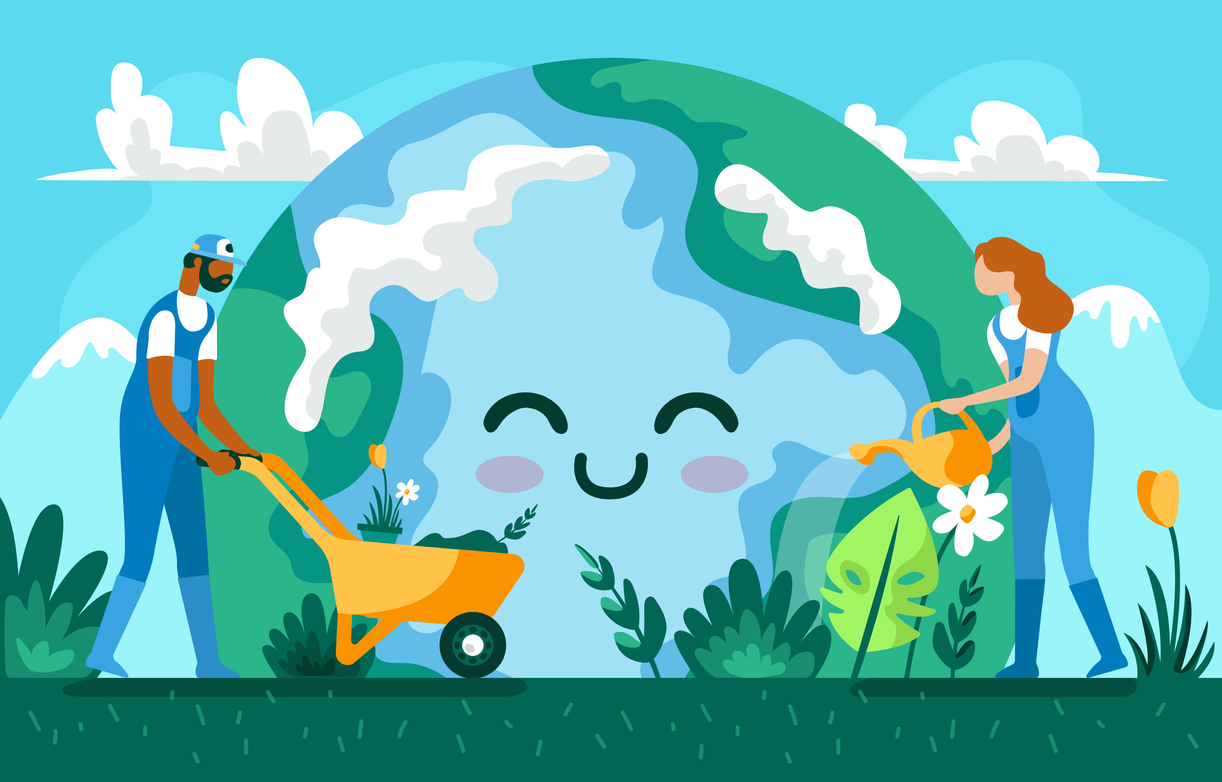 Environment Day Illustration