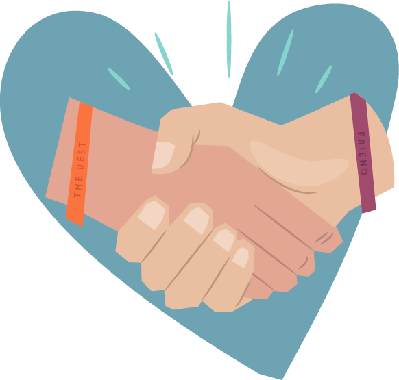Friendship Illustration