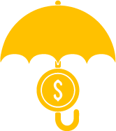 Umbrella Dollar Icon